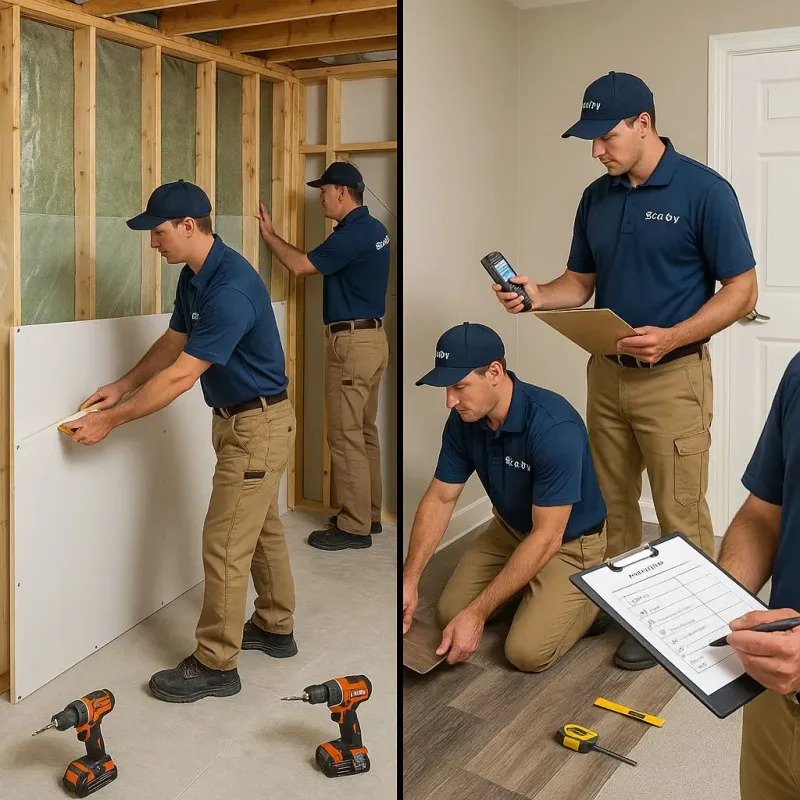 Repairs and Reconstruction process in Lowell, IN