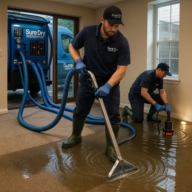 Water Extraction and Removal process in Lowell, IN